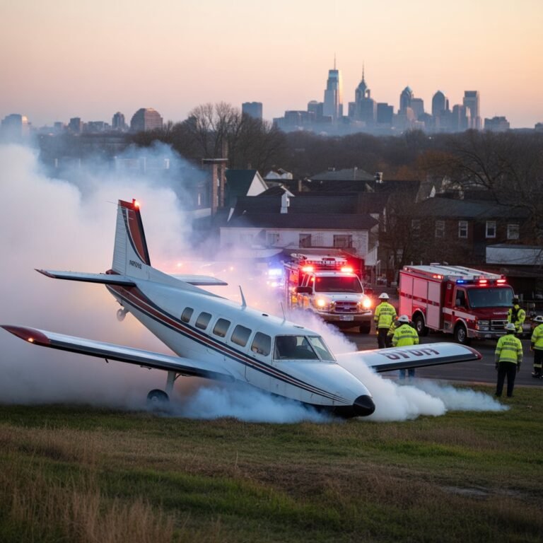 philly plane crash